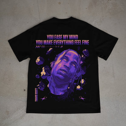 Travis Scott - You Ease My Mind - Oversized T-Shirt Unisex